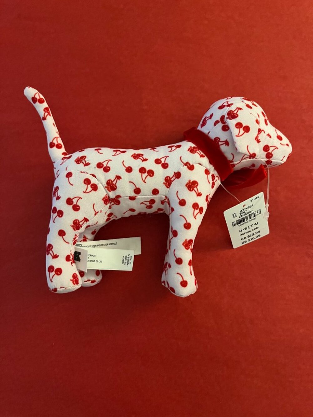 Victoria's Secret Galentine’s Day PINK Mini Dog NWT